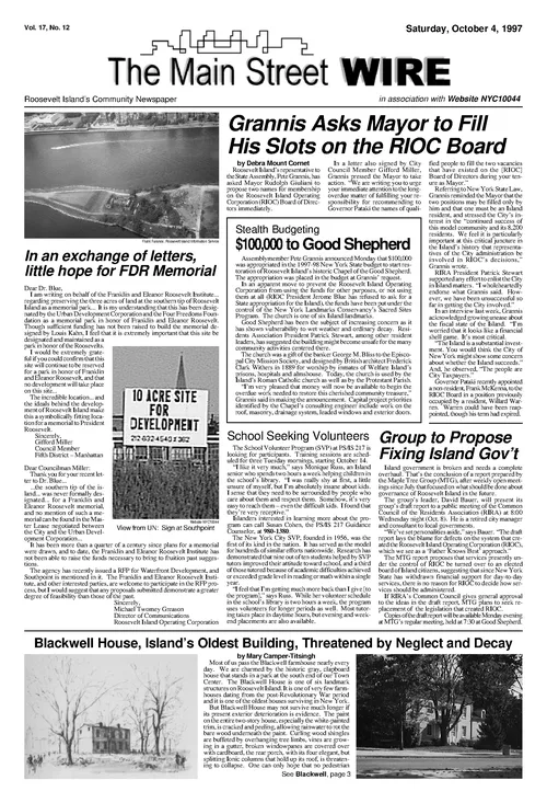 The Main Street WIRE - Volume 18, Issue 01