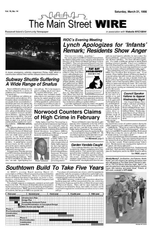 The Main Street WIRE - Volume 18, Issue 14