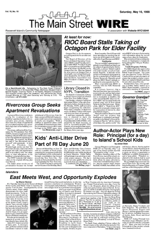 The Main Street WIRE - Volume 18, Issue 18