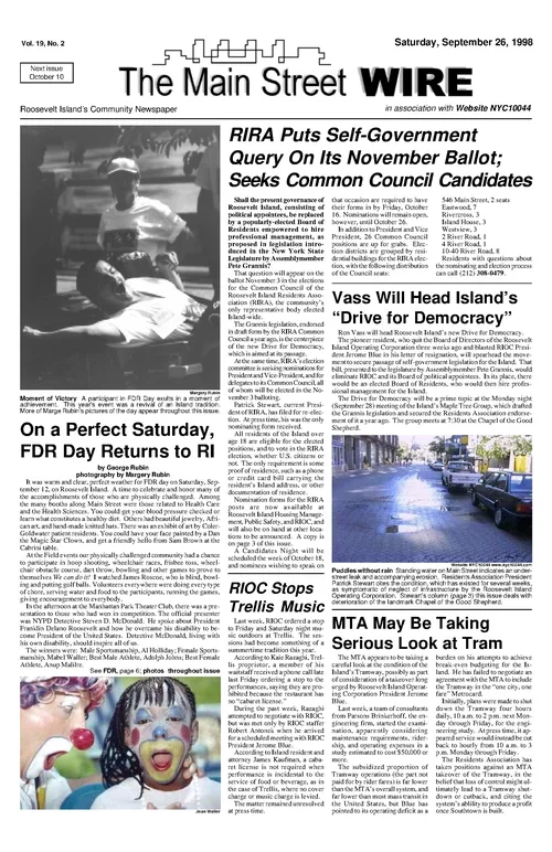 The Main Street WIRE - Volume 19, Issue 02
