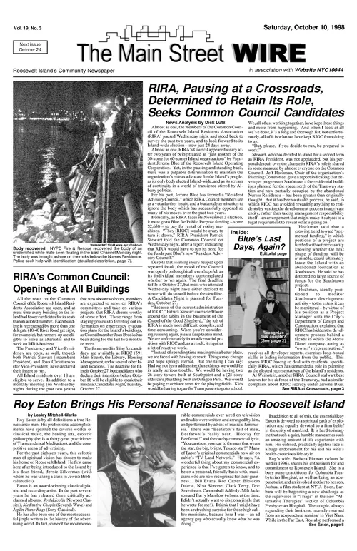 The Main Street WIRE - Volume 19, Issue 03