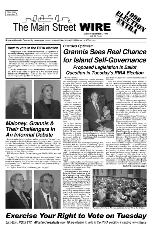 The Main Street WIRE - Volume 19, Issue 05