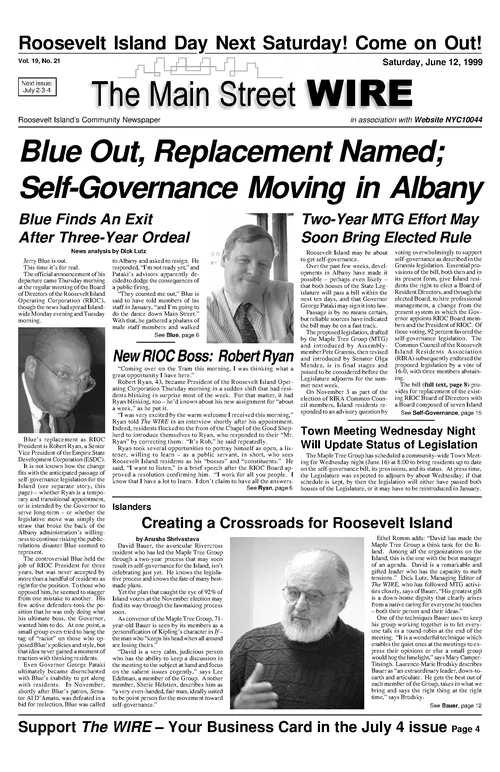 The Main Street WIRE - Volume 19, Issue 21