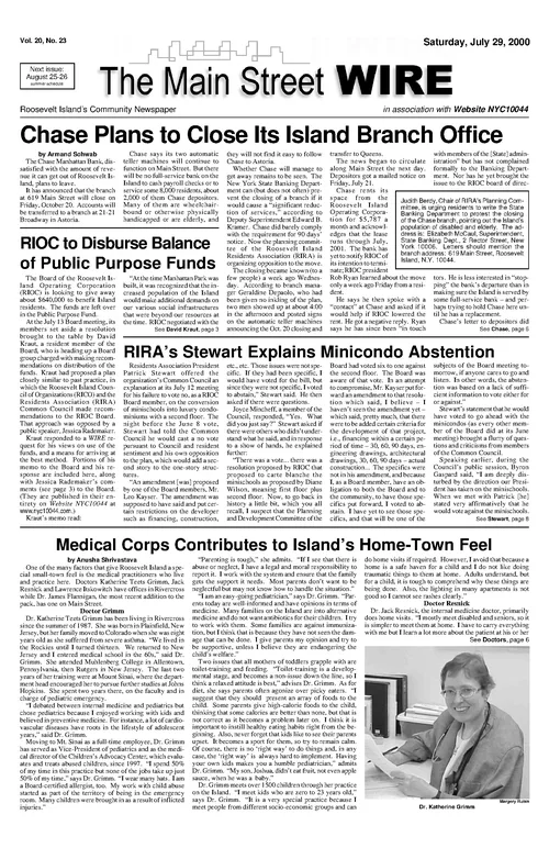 The Main Street WIRE - Volume 20, Issue 23
