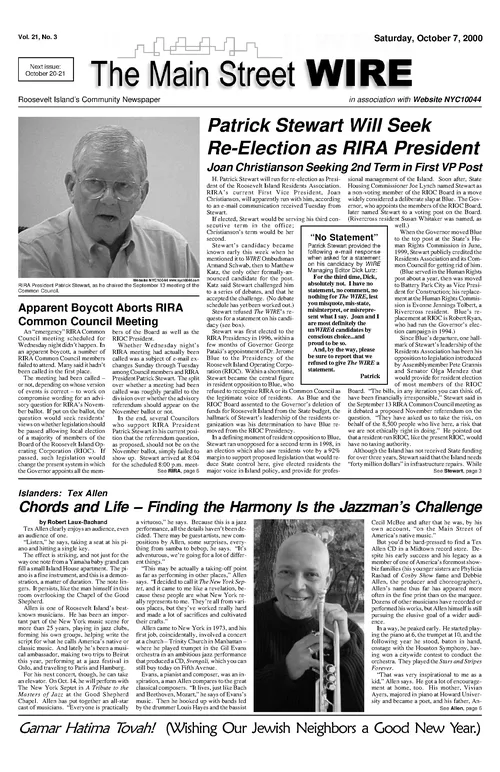 The Main Street WIRE - Volume 21, Issue 03