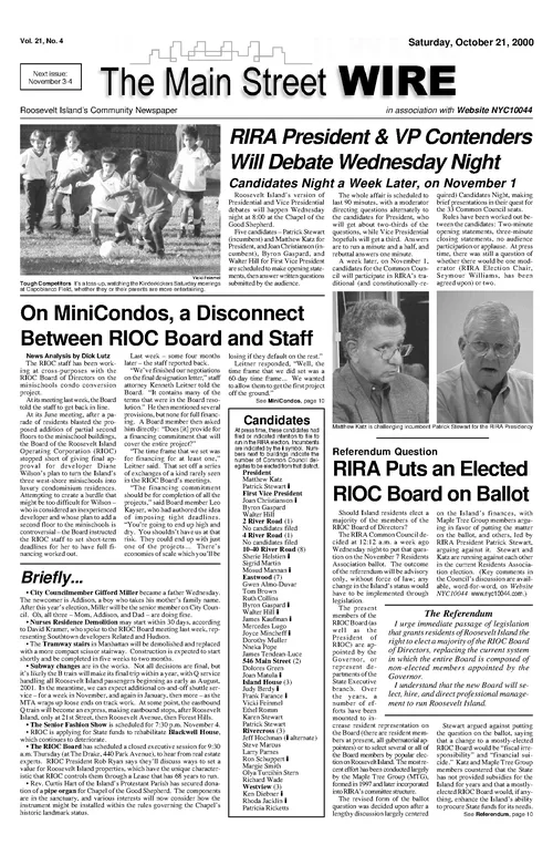 The Main Street WIRE - Volume 21, Issue 04