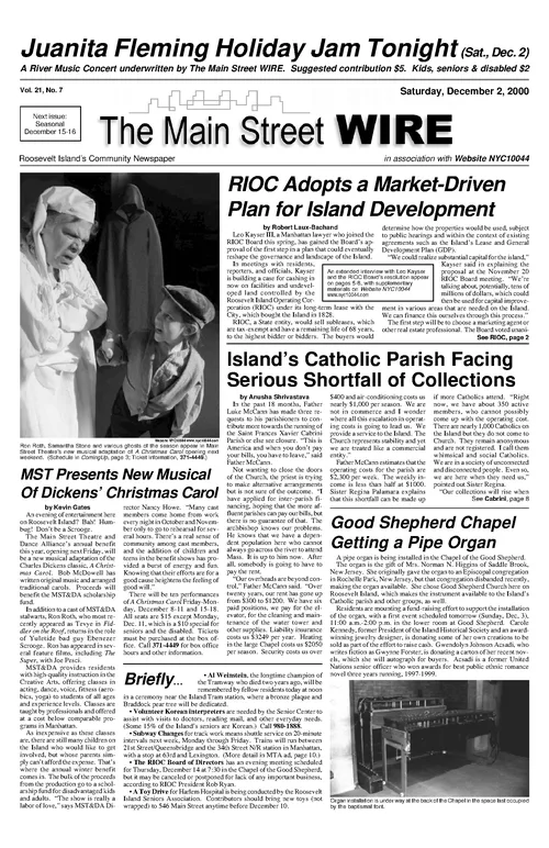 The Main Street WIRE - Volume 21, Issue 07