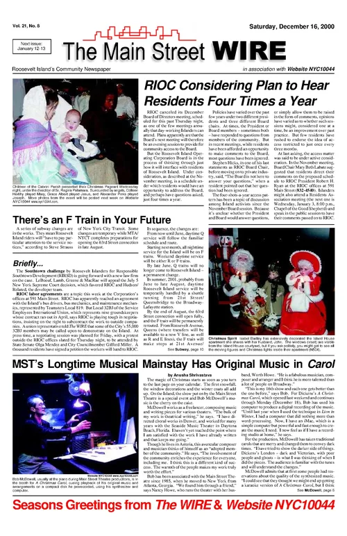 The Main Street WIRE - Volume 21, Issue 08