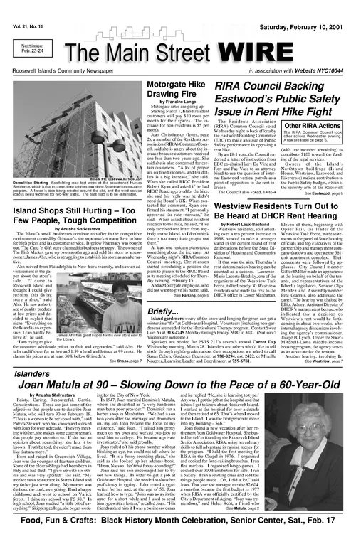 The Main Street WIRE - Volume 21, Issue 11