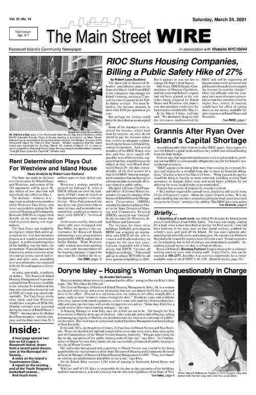 The Main Street WIRE - Volume 21, Issue 14