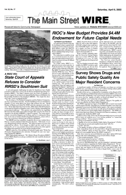 The Main Street WIRE - Volume 22, Issue 17