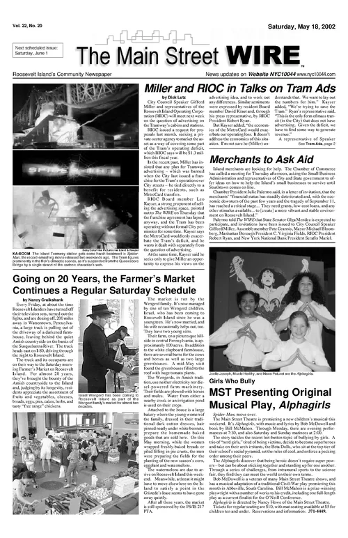 The Main Street WIRE - Volume 22, Issue 20