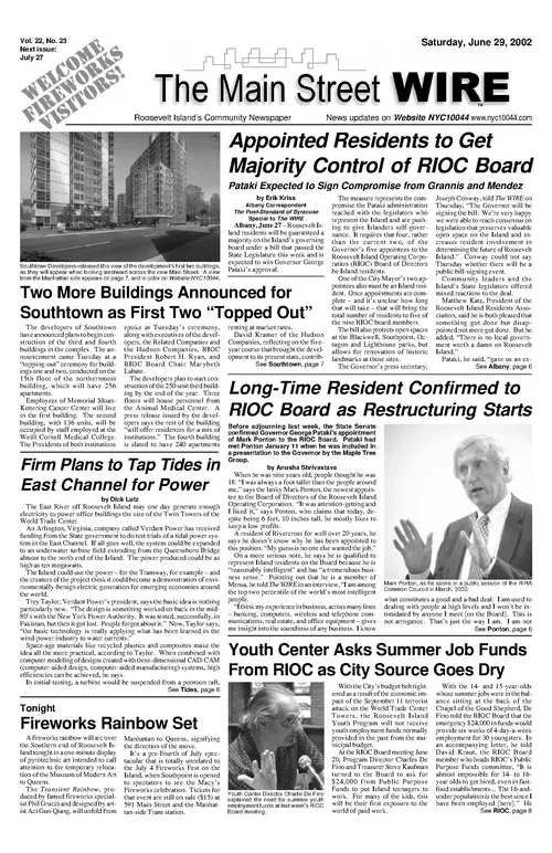 The Main Street WIRE - Volume 22, Issue 23