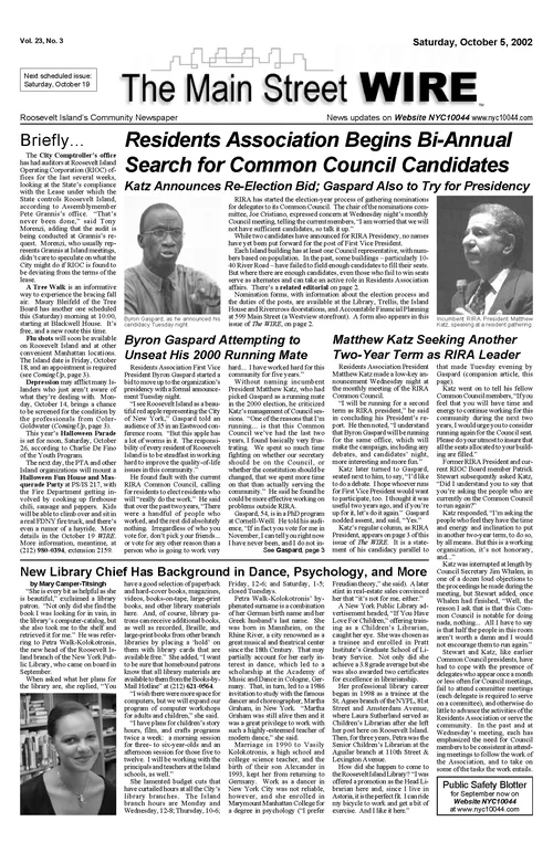 The Main Street WIRE - Volume 23, Issue 03