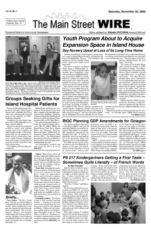 The Main Street WIRE - Volume 23, Issue 07