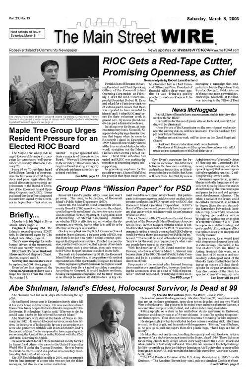 The Main Street WIRE - Volume 23, Issue 13