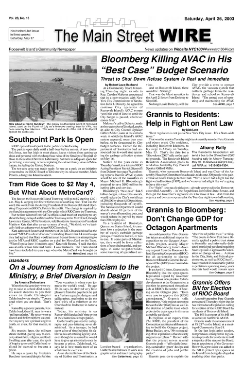 The Main Street WIRE - Volume 23, Issue 16