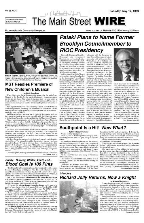 The Main Street WIRE - Volume 23, Issue 17