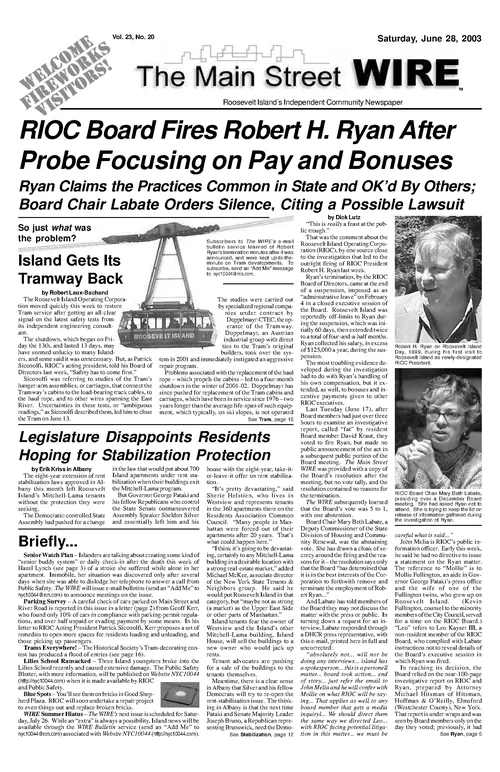 The Main Street WIRE - Volume 23, Issue 20