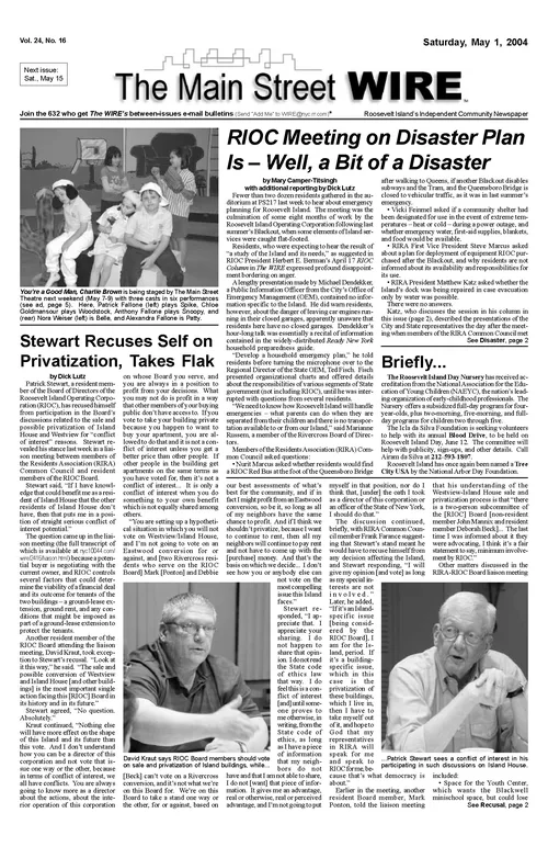 The Main Street WIRE - Volume 24, Issue 16