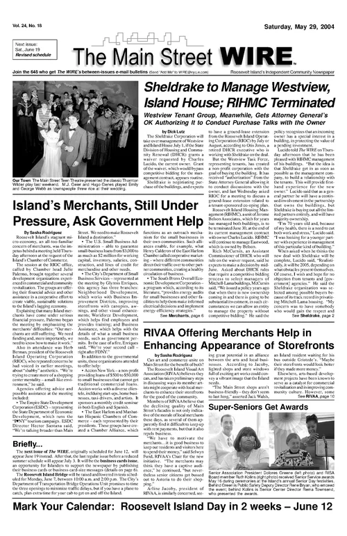 The Main Street WIRE - Volume 24, Issue 18