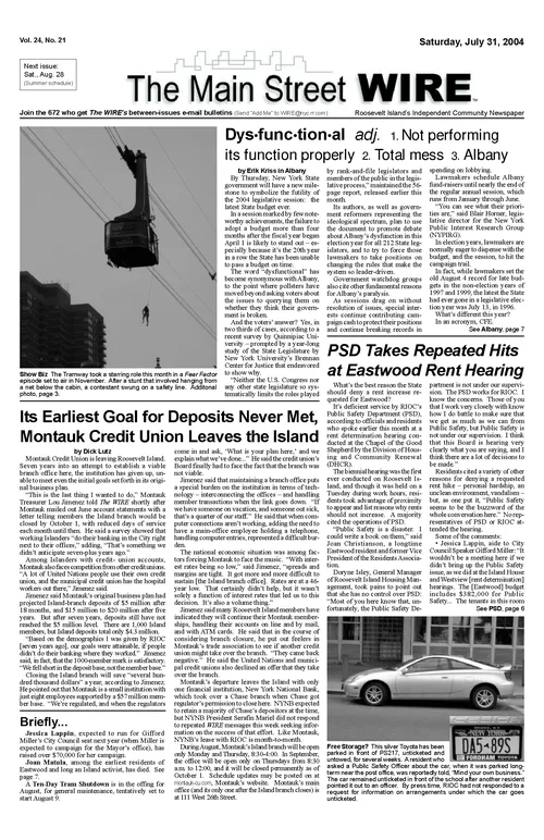 The Main Street WIRE - Volume 24, Issue 21