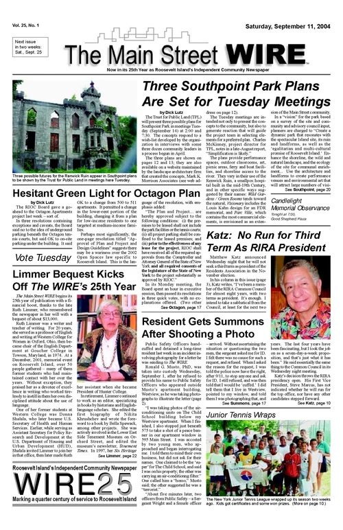The Main Street WIRE - Volume 25, Issue 01
