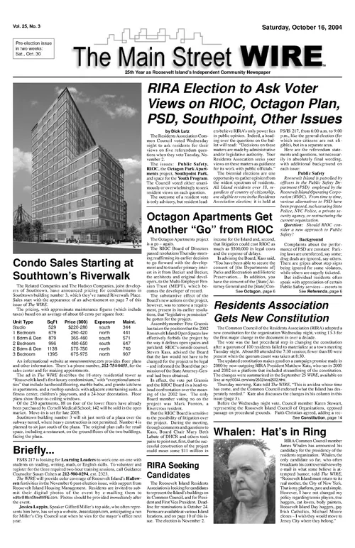 The Main Street WIRE - Volume 25, Issue 03