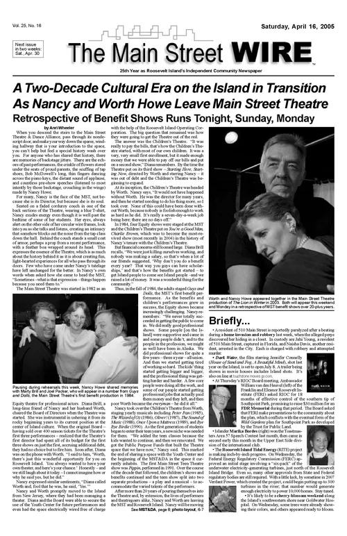 The Main Street WIRE - Volume 25, Issue 16