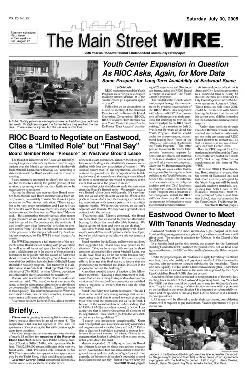 The Main Street WIRE - Volume 25, Issue 22