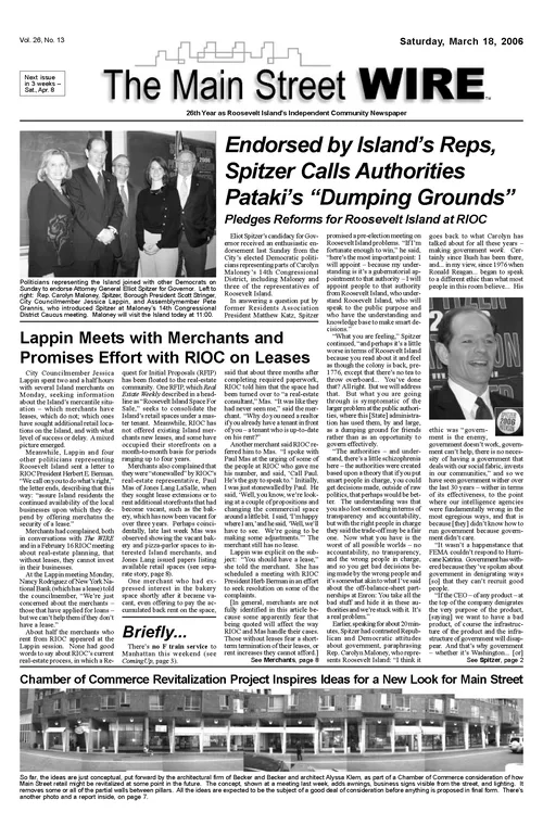 The Main Street WIRE - Volume 26, Issue 13