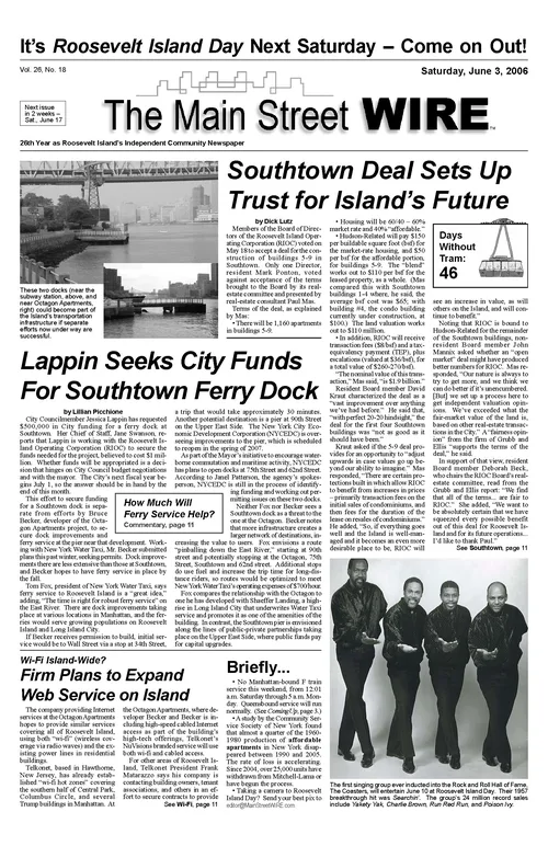 The Main Street WIRE - Volume 26, Issue 18