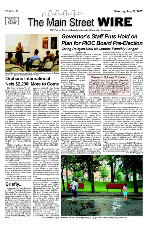 The Main Street WIRE - Volume 27, Issue 22