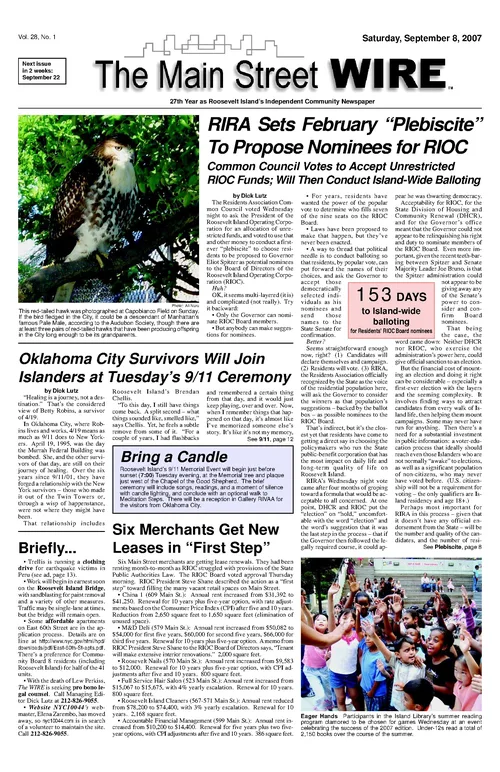 The Main Street WIRE - Volume 28, Issue 01