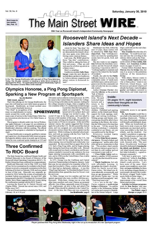 The Main Street WIRE - Volume 30, Issue 09