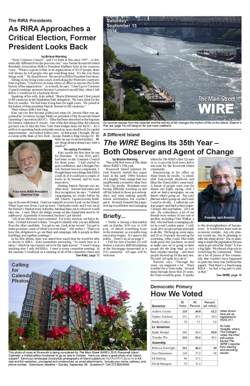 The Main Street WIRE - Volume 35, Issue 01