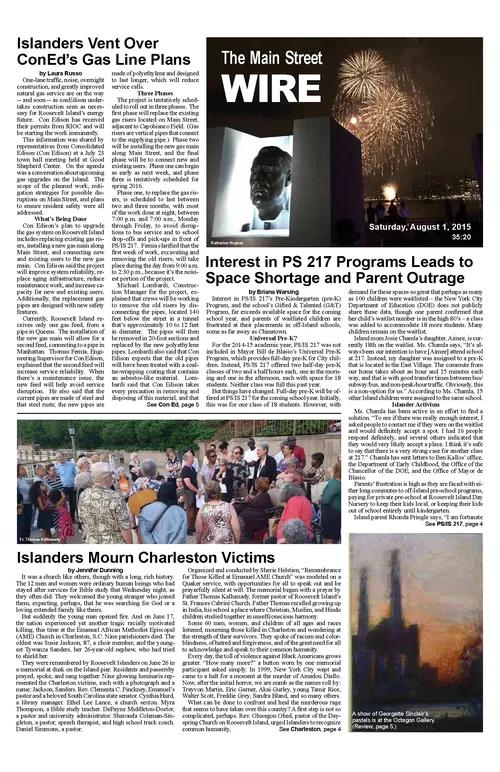 The Main Street WIRE - Volume 35, Issue 20