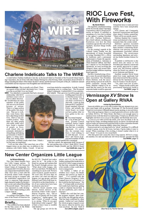 The Main Street WIRE - Volume 36, Issue 12
